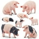 thumbnail image 1 of Juego de figuras Toymany Pig Farm Animal para regalo de cumpleaños para niños, 8 unidades, 1 of 1