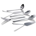 Complete Elegant 7 Piece Stainless Steel Hostess Serving Utensils Set