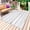 White Brown, variant on White Wooden Plank Outdoor Rug 3x5 Ft - Reversible Patio Rug Outdoor Camping Rugs, Country Vintage Farmhouse Wood Grain Indoor Outdoor Area Rugs, Non-Slip Outdoor Carpet Runner for Deck/Porch