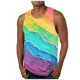 thumbnail image 1 of Camiseta de Cuello Redondo sin Mangas para Hombres Camiseta de Cuello Redondo para Hombres, 1 of 4