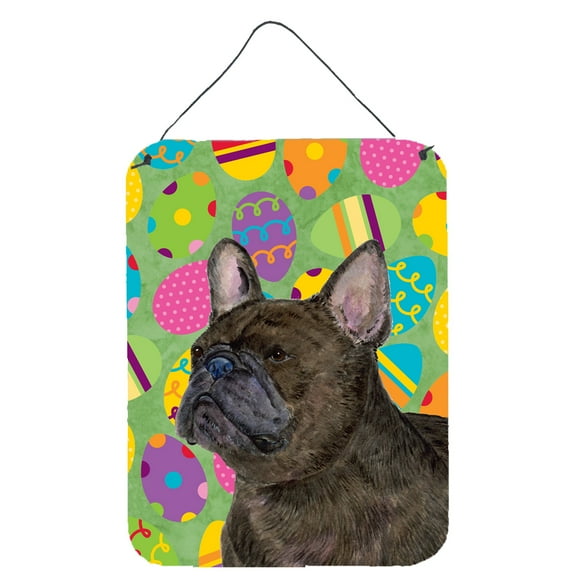 French Bulldog Easter Eggtravaganza Wall or Door Hanging Prints