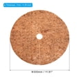 thumbnail image 2 of Uxcell 12" Coconut Fiber Mulch Ring Thick Mat Tree Protector Root Soil Cover, 3 Pack, 2 of 5