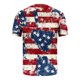 thumbnail image 4 of Tops para hombre, blusas y camisas de manga corta con cuello redondo para hombre, jersey informal con cuello redondo estampado para hombre, pantalones cortos deportivos para fitness, blusa de poliéste, 4 of 5