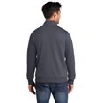 thumbnail image 2 of Port & Company PC78FZ Core Fleece Cadet Full-Zip Sweatshirt, Navy, 4XL, Mens Hoodies and Sweatshirts, 2 of 4