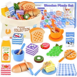 Portable Kids Kitchen Set Toy Lights Sounds
