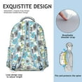 thumbnail image 5 of "Wildflower & Sunflower Backpack - Trendy School Bag for Women, Large Capacity Floral Print Bookbag with Comfortable Straps, Durable & Lightweight", 5 of 6