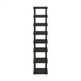 thumbnail image 4 of Furinno Turn-N-Tube 8-Tier Vertical Space Saving Free Standing Shoe Tower, Shoe Rack for Closet Entryway, Espresso/Black, 4 of 6