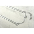 thumbnail image 7 of Kingston Brass BA1113C Victorian 24" Towel Bar - Chrome, 7 of 7