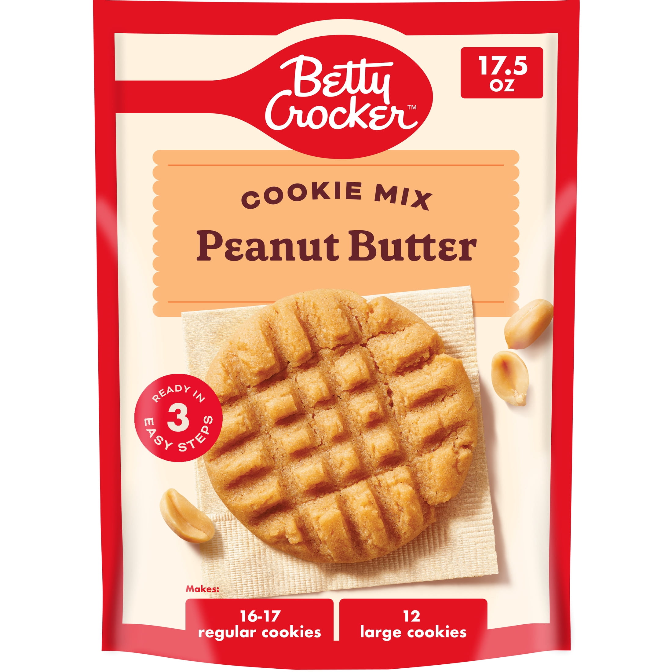Betty Crocker, Snickerdoodle Cookies, 17.9 oz, Cookie Baking Mix