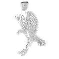 thumbnail image 1 of 18K White Gold Eagle Pendant - 39 mm, 1 of 3