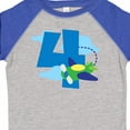 thumbnail image 4 of Inktastic 4th Birthday Airplane Pilot Childs Boys Toddler T-Shirt, 4 of 5