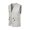 Light Grey, variant on ZHaobin Cargo Waistcoat Men Men's Summer Cargo Waistcoat with Multi Pockets V-neck Design Zipper Placket Sports Vest for Safety Work (Black,L)