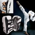 thumbnail image 3 of koolsoo Boxe de Coup de Pied, MMA Focalisation, Boxe de Coup de Pied en Queue, Pads Thaï, Blanc, 3 of 8