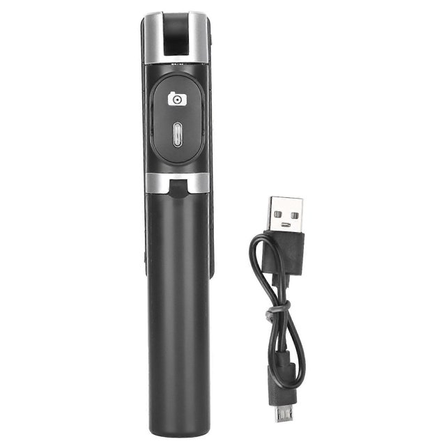 Tripod Selfie Stick with Light Mobile Phone Wireless Bluetooth Foldable Mini Stand