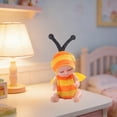thumbnail image 5 of Tarmeek 1 Pack Baby Doll Toys for Toddlers 4.5 Inch Mini Doll Cute Kids Doll Toys with Animals Costumes Birthday Christmas Gifts for Kids Age 3 4 5 6 7 Years Old, 5 of 7