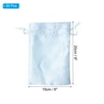 thumbnail image 2 of REGALWOVEN Satin Bags with Drawstring, Wedding Favor Bags for Birthday Christmas Sky Blue, 2 of 6