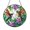 Acrylic 3.5 Inch, variant on Lavender Flowers Hummingbird Stained Glass Suncatcher Window Hanging Garden Nature Decor