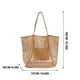 thumbnail image 2 of Fiudx Bolsa de Playa de Malla para Mujer, Bolso de Hombro, para Lavar a Mano, para Natación, con Bolsillo para Guardar Ropa., 2 of 2