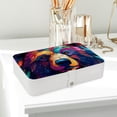 thumbnail image 6 of Bear Portable PU Leather Jewelry Box with Removable Compartment, Necklace Holder, Storage Box, and Jewelry Organizer, 6 of 6