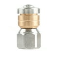 thumbnail image 4 of Stainless Steel Sewer Drain Pipe Jetter Cleaning Nozzle 1/4'' 3/8'' 1/8'' For High Pressure Washer Hose Rotary Nozzle, 4 of 7