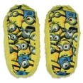 thumbnail image 2 of The Minions Slippers Adult Plush Embroidered Non-Slip Mushie Socks 1 Pair, 2 of 5