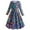 Leopard A, variant on GYRATEDREAM Toddler Baby Girls Party Dress Kids Pleated Swing Long Maxi Dress Children Casual Astral Print Holiday Princess Dress for 2-8 Years