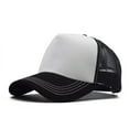 thumbnail image 2 of Men's Ball Cap White Cute Sports Hat Women Summer Cap, 2 of 2