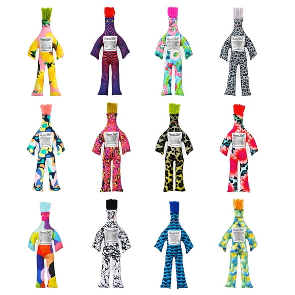 Regalo clásico de Stress Relief Dammit Doll en colores aleatorios
