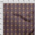 thumbnail image 2 of oneOone Viscose Jersey Fabric Leaves & Floral Block Printed Craft Fabric BTY 60 Inch Wide, 2 of 5