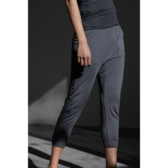 Lunya Women's Siro Drapped Jogger, Eclipse, Small