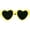 Yellow, variant on Dalrosia Pet Heart Sunglasses Photos Props Cute Pet Dog Sunglasses Cat Glasses Sun Flower Glasses Pets Party Decor for Small Dogs Cat Accessories Cute Pet Dog Sunglasses