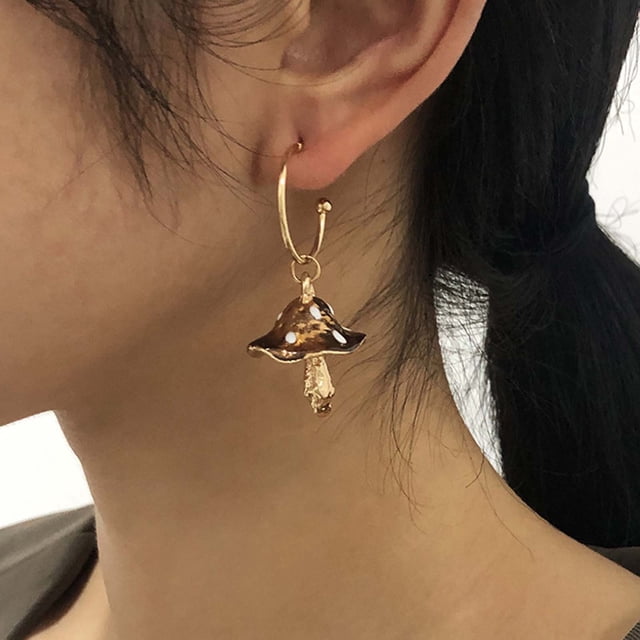 Xihbxyly Pendientes de Gota de Aceite de Colores, Bonitos Pendientes de Botón, de Aleación, Brillantes y Elegantes, Regalo Perfecto para Tus Seres Queridos, para Uso Diario, Accesorios de Ensueño.