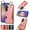 Pink, variant on TECH CIRCLE Case for Samsung Galaxy A24 4G (6.5") 2023 - Lightweight Leather Phone Case with Stand & Card Holder & Buckle & Hand Strap, Protective Functional Cover, Pink