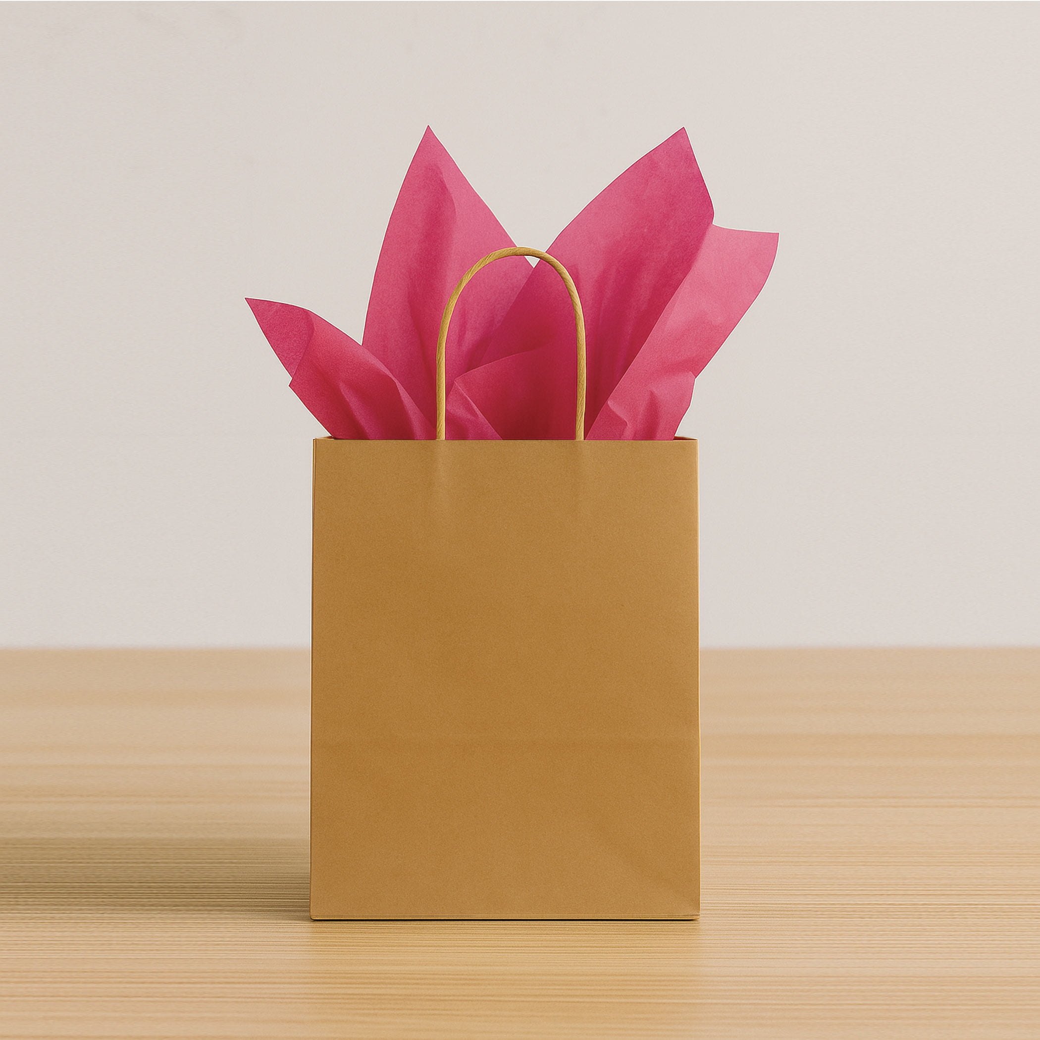 Hot Pink Tissue Paper Sheets, 20" x 20", Pack of 96 Sheets