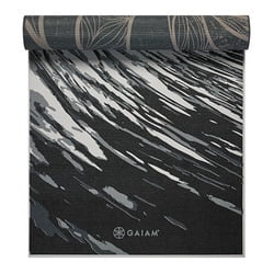 Gaiam Reversible Yoga Mat - Spiral Motion (6mm)