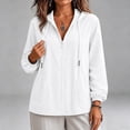 thumbnail image 5 of NominalSnug Zip up Hoodies for Women Long Sleeve Top Hooded Sweatshirts Loose Fit Jackets with Pocket, 5 of 7