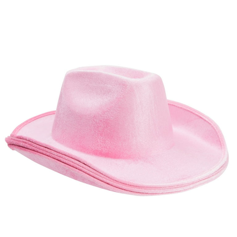 Pink Cowboy Hat Mepase 24 Pieces Disposable Plastic Western Cowboy