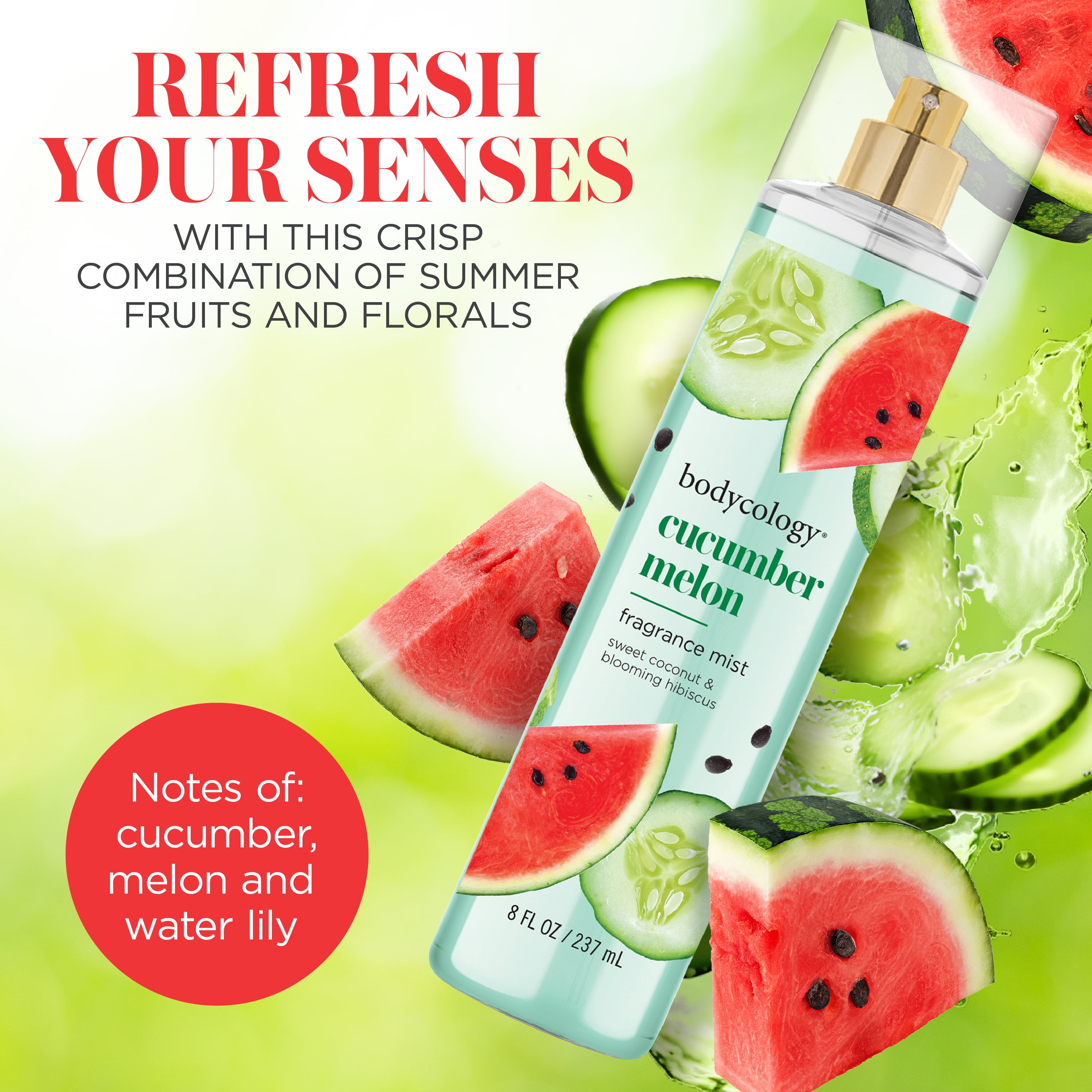 Bodycology Cucumber Melon Body Mist, Slovenia Ubuy