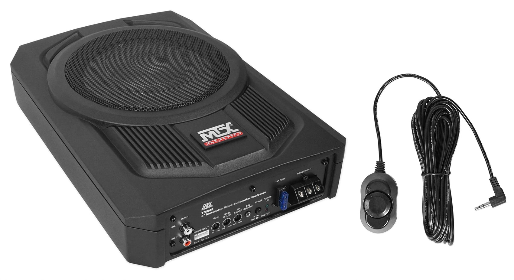 mtx under seat subwoofer