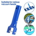 thumbnail image 4 of 2 Pcs Pool Vacuum Handle with 4 Pcs Butterfly V-Clips and Pins Fits for Pool Spa Vacuum, 4 of 5
