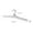 B, variant on Qholemyo Folding Clothes Hanger Portable Travel Multi Functional Plastic Clothes Hanger Clothes Hangers Hangers Cloth Hanger