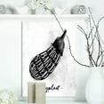 thumbnail image 1 of Design Art - Schéma de Coupe d'Aubergine, 1 of 4