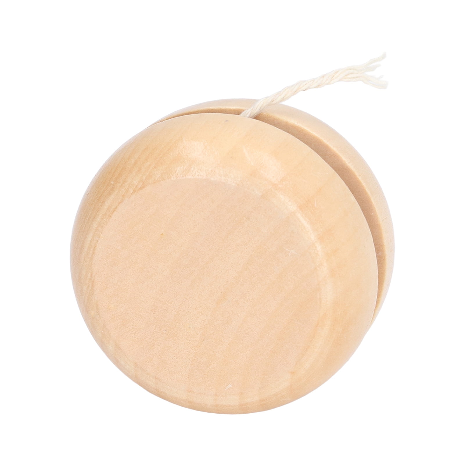 DIY Wooden Yoyo, Simple Style Portable Size Wooden Yoyo For Game For