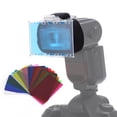 thumbnail image 4 of Kit De Filtro De Gel Para Cámara, Filtro De Gel De Luz De Corrección De Color De Temperatura De Color Estable De Plástico Portátil Para Iluminación, 4 of 8