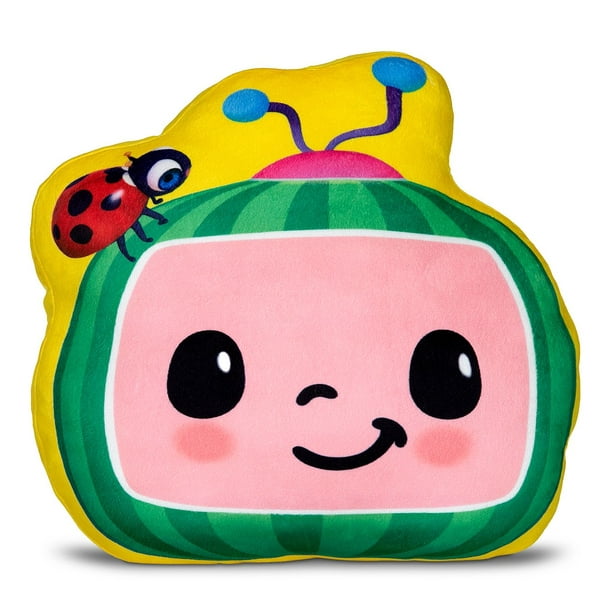 Melon Squish Toddler Pillow, Green, Yellow, 1ct