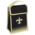 thumbnail image 1 of New Orleans Saints Insulated Lunch Bag w/ Velcro Closure, 1 of 1