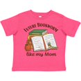 thumbnail image 3 of Inktastic Future Bookworm Like My Mom Boys or Girls Toddler T-Shirt, 3 of 5