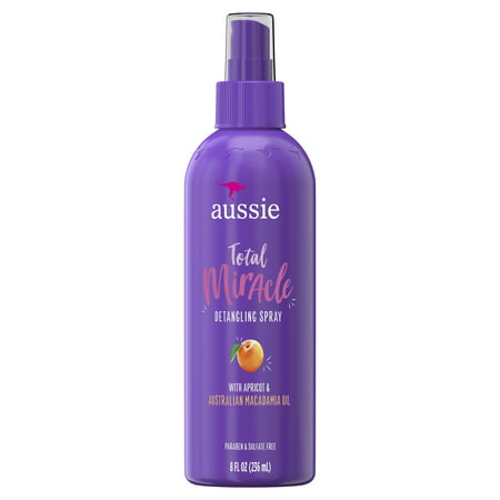 Aussie Total Miracle Detangler with Apricot and Macadamia Oil 8 fl