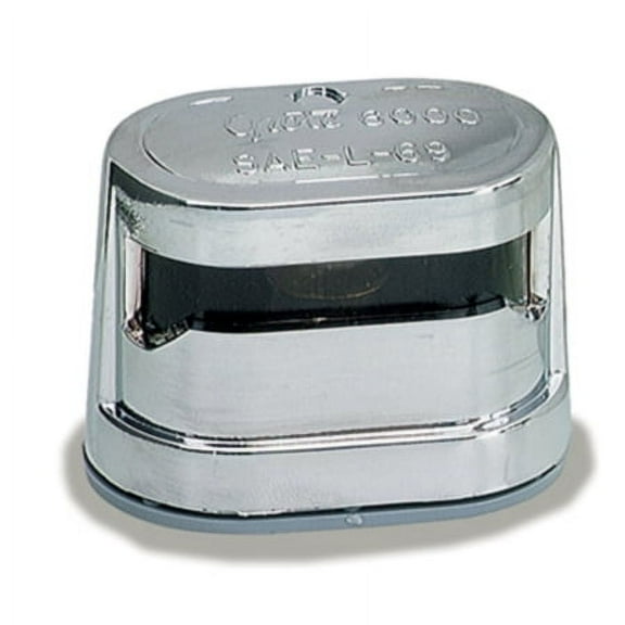 Grote Resealable License Light, Triple Chrome