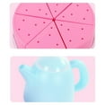 thumbnail image 3 of Mundo Toys Pretend Birthday Cake Play Food Set, 75-Piece Pink Cutting Cake Set, Ages 3+, 3 of 8